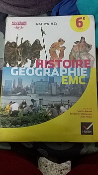 Livre 6ème Histoire Géographie EMC