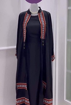 Abaya 2 pièces, tailles M et L