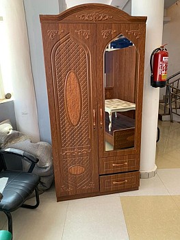 Armoire en Vrai Bois 2 Portes Different Couleurs disponible