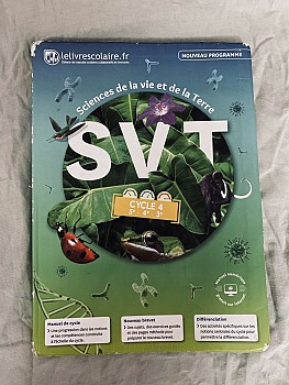 Livre SVT 3 eme Lycée Kessel