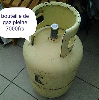 Bouteille de gaz Pleine