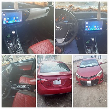 Voiture Toyota Corolla Année 2016 Couleur Rouge