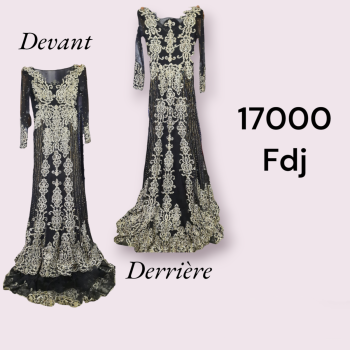 Robe noire soirée élégante à vendre